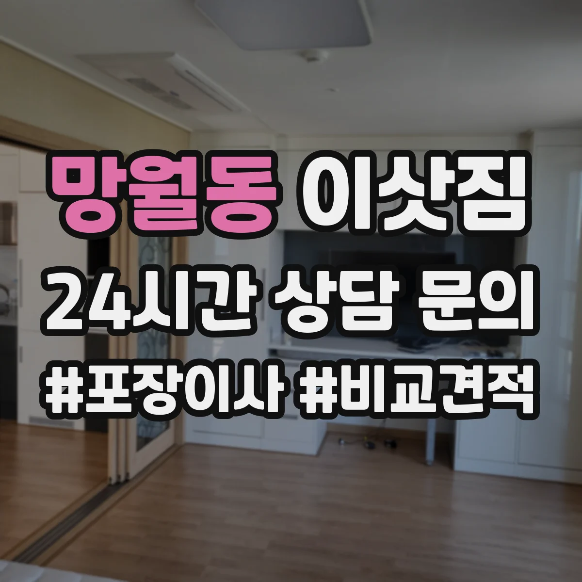 망월동 이삿짐