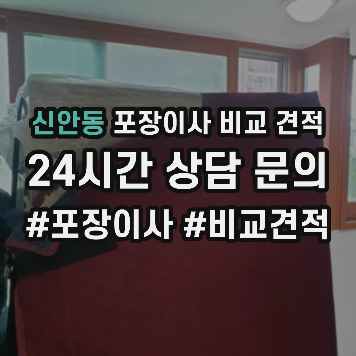 신안동 포장이사 비교 견적