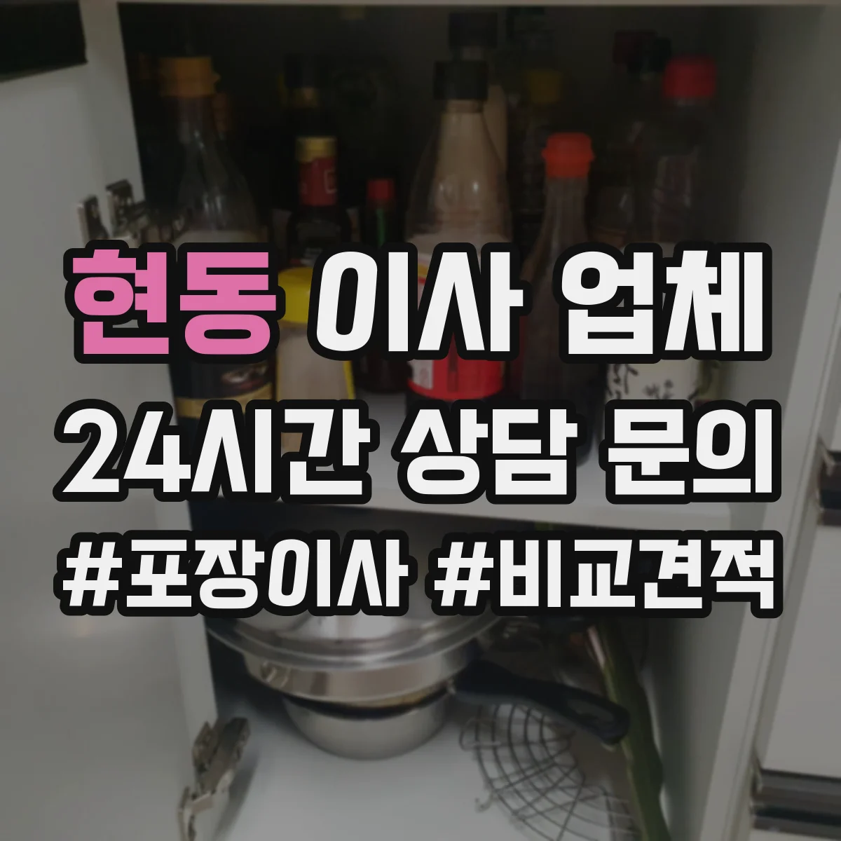 현동 이사 업체