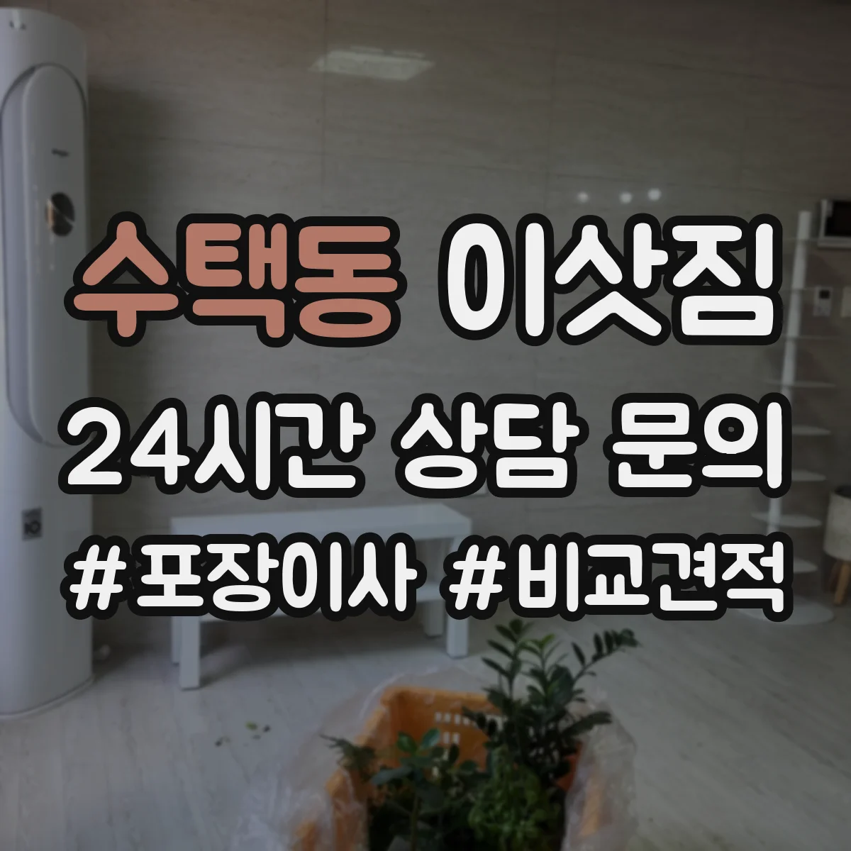 수택동 이삿짐