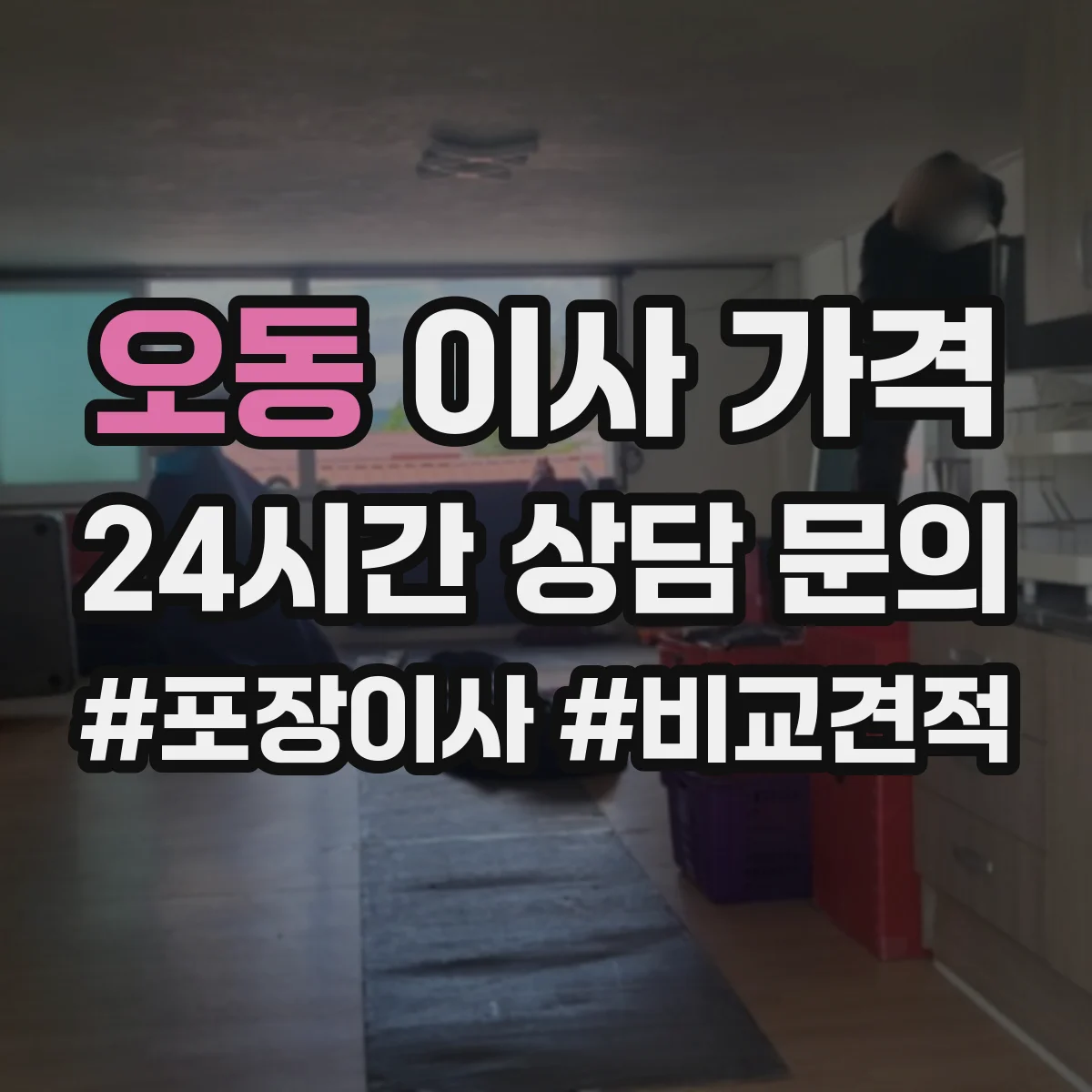 오동 이사 가격