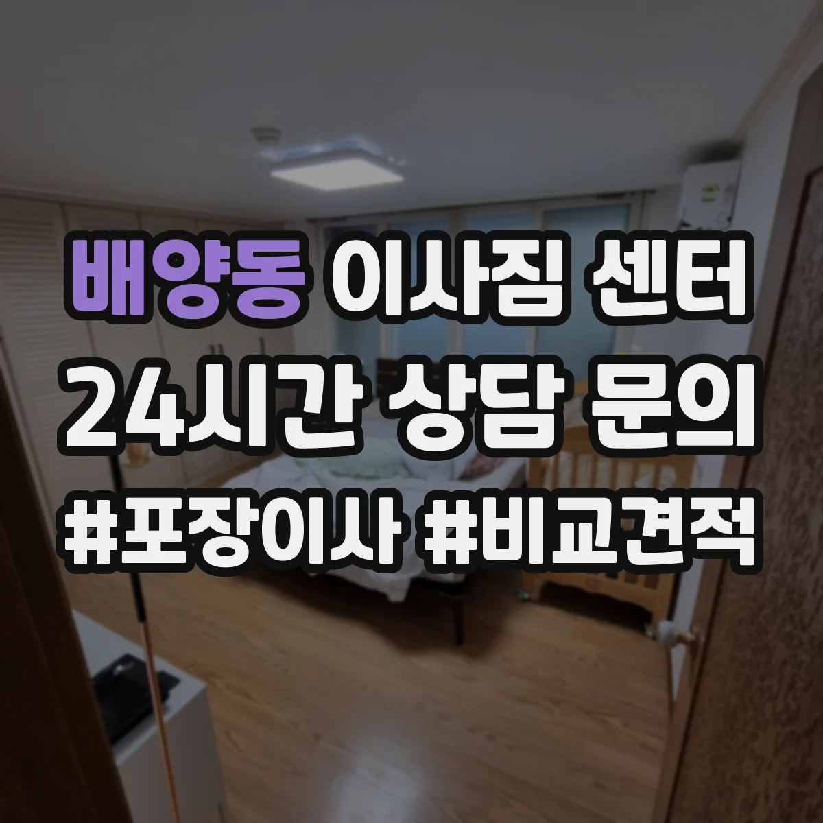 배양동 이사짐 센터