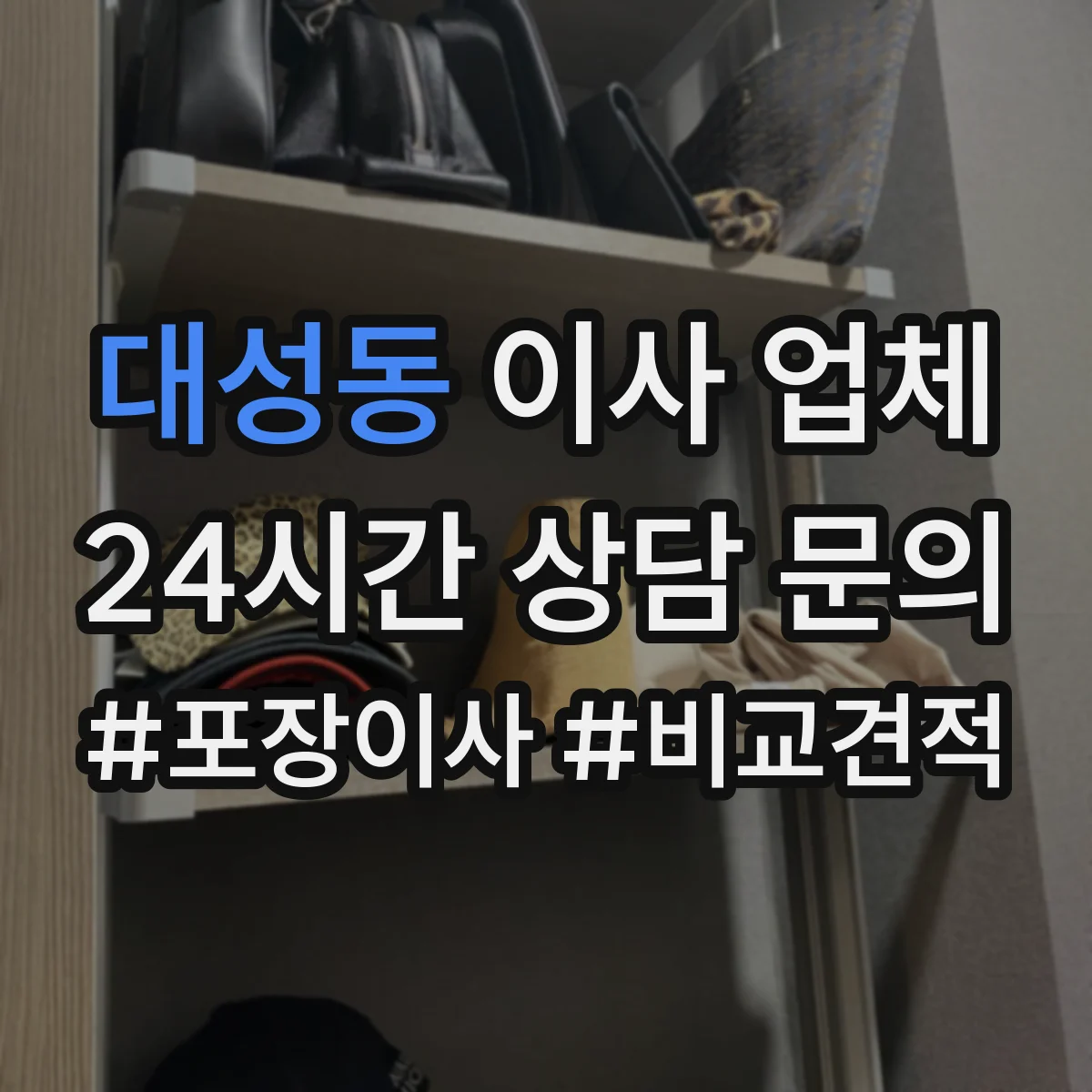 대성동 이사 업체