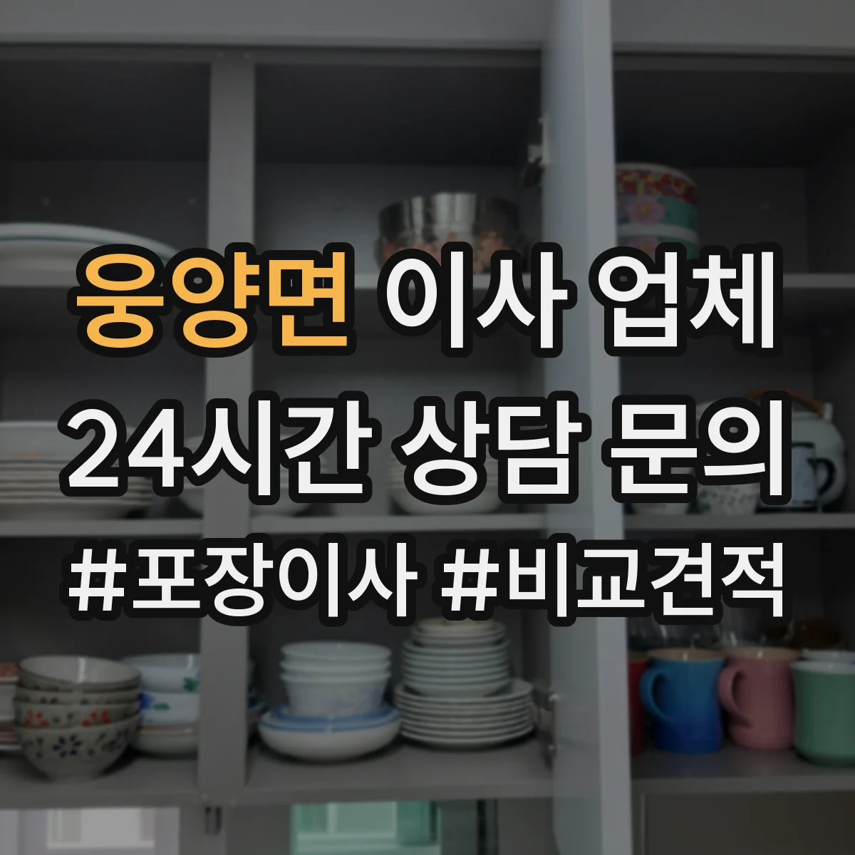 웅양면 이사 업체