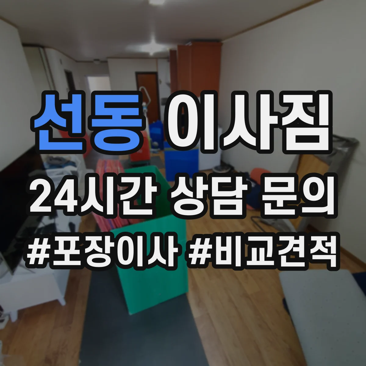 선동 이사짐