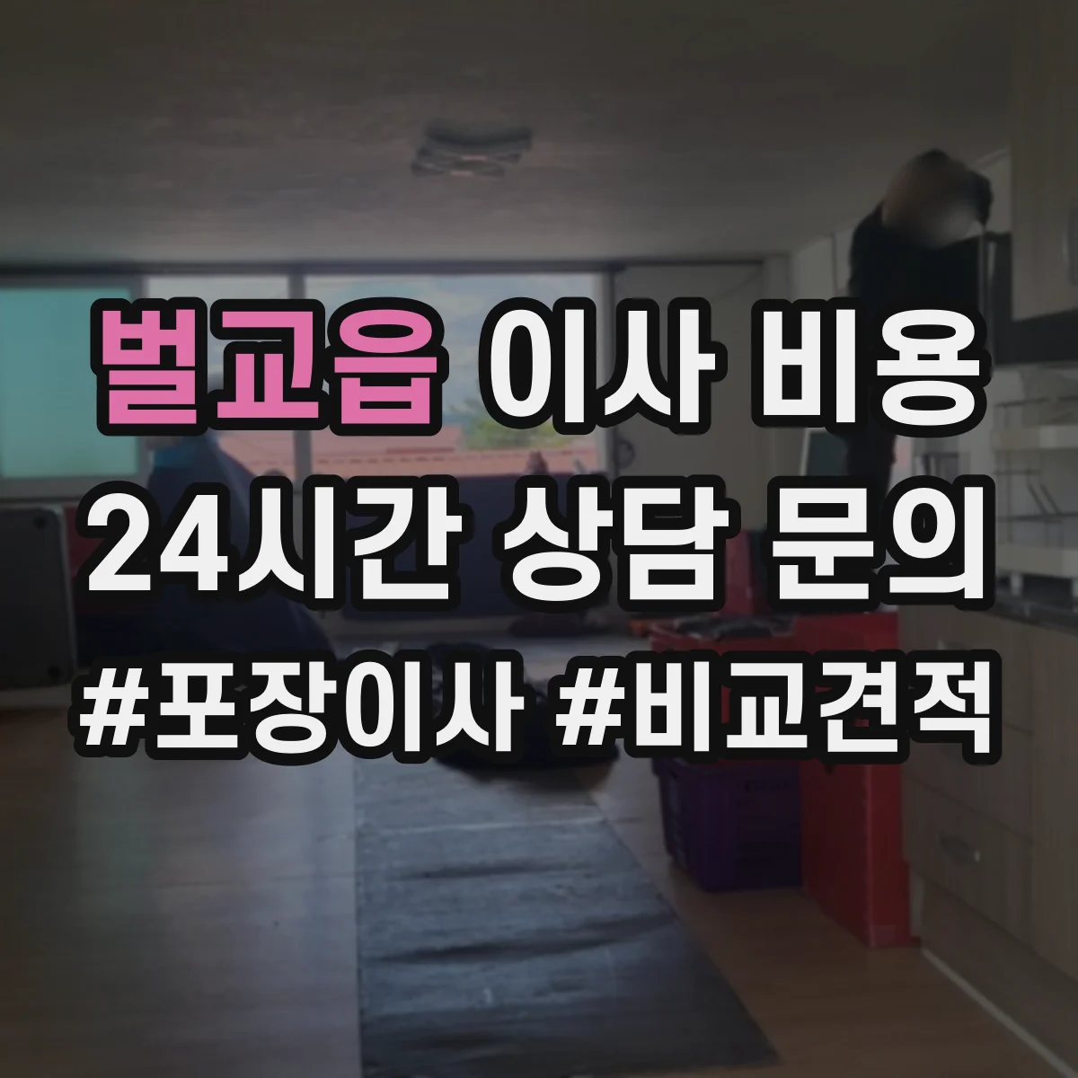 벌교읍 이사 비용
