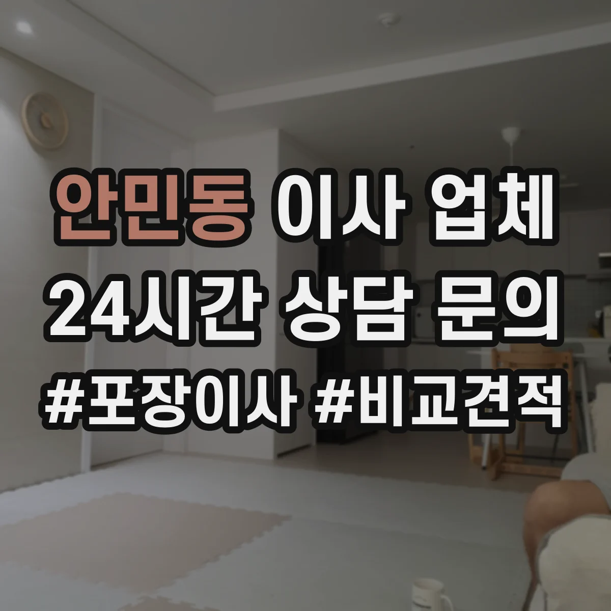 안민동 이사 업체