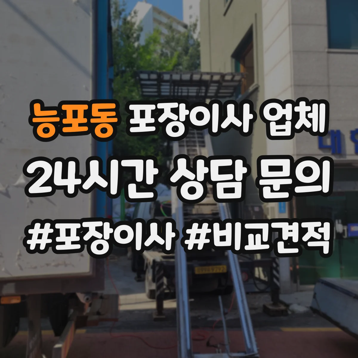 능포동 포장이사 업체