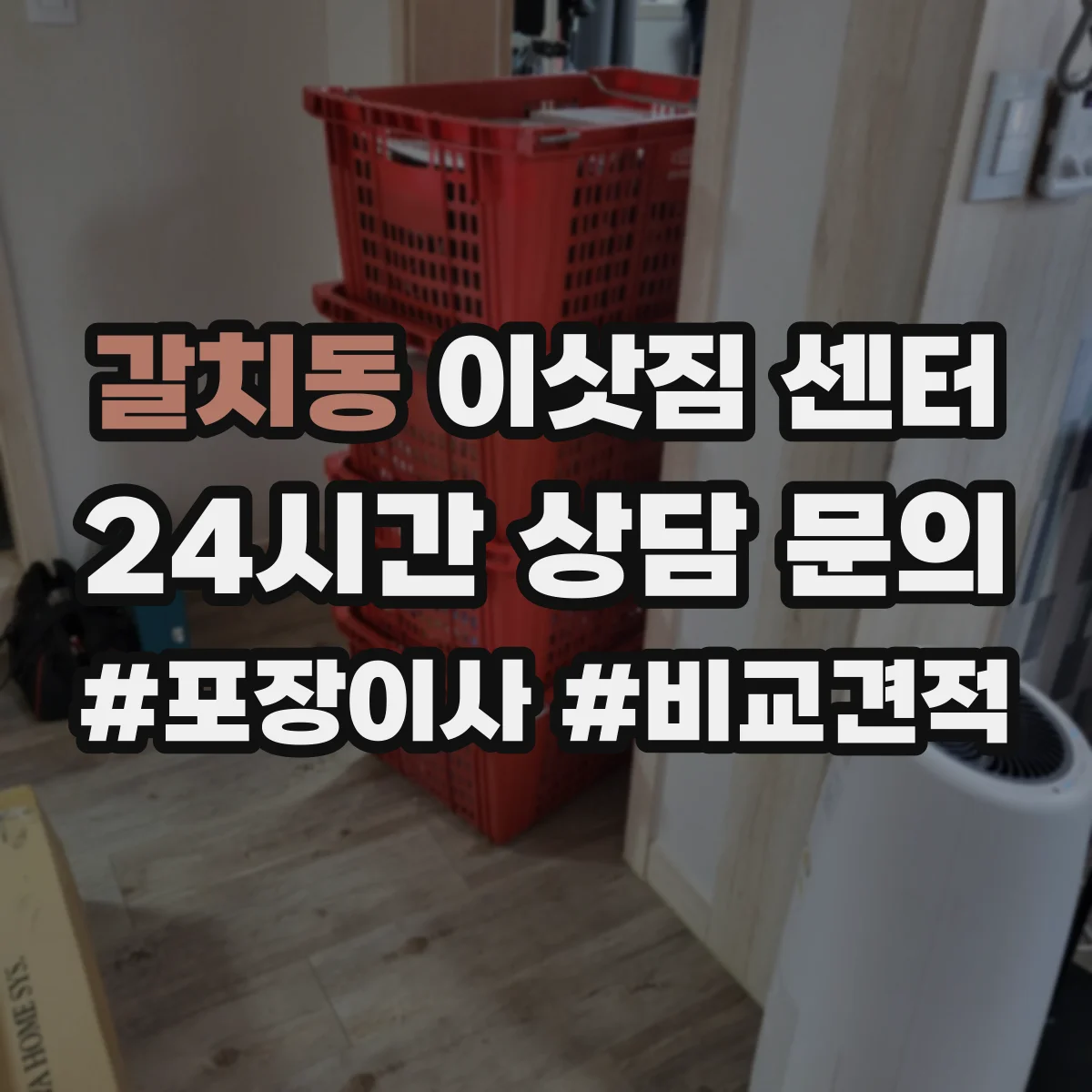 갈치동 이삿짐 센터