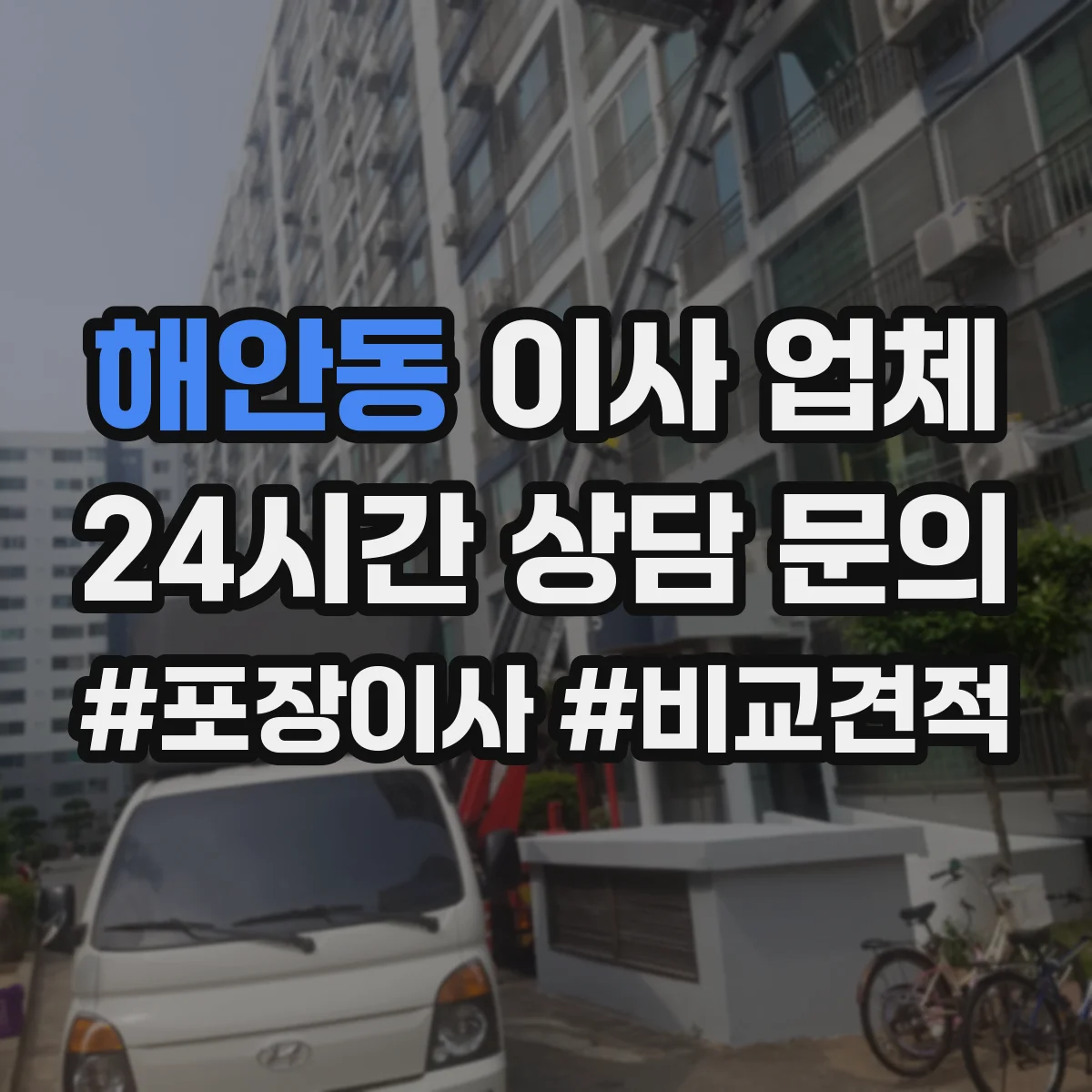 해안동 이사 업체