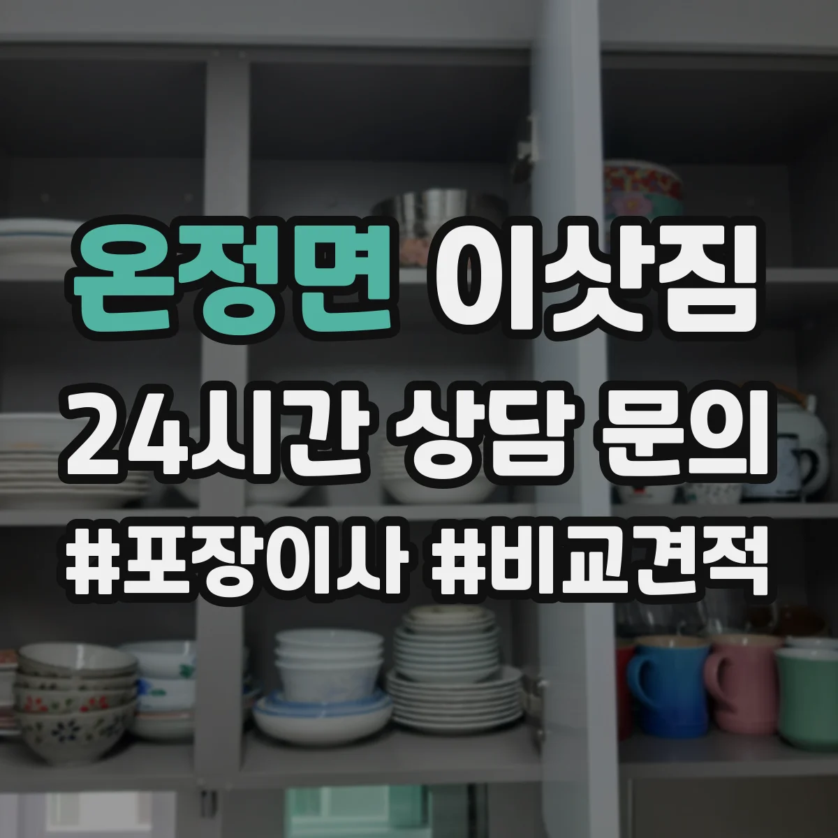 온정면 이삿짐