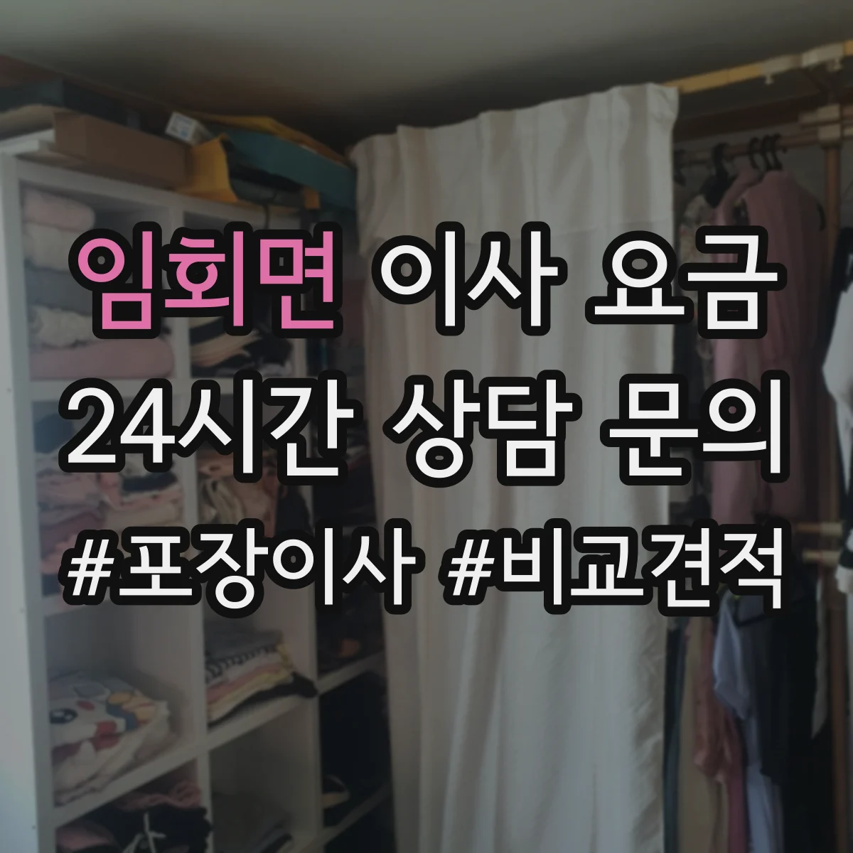 임회면 이사 요금