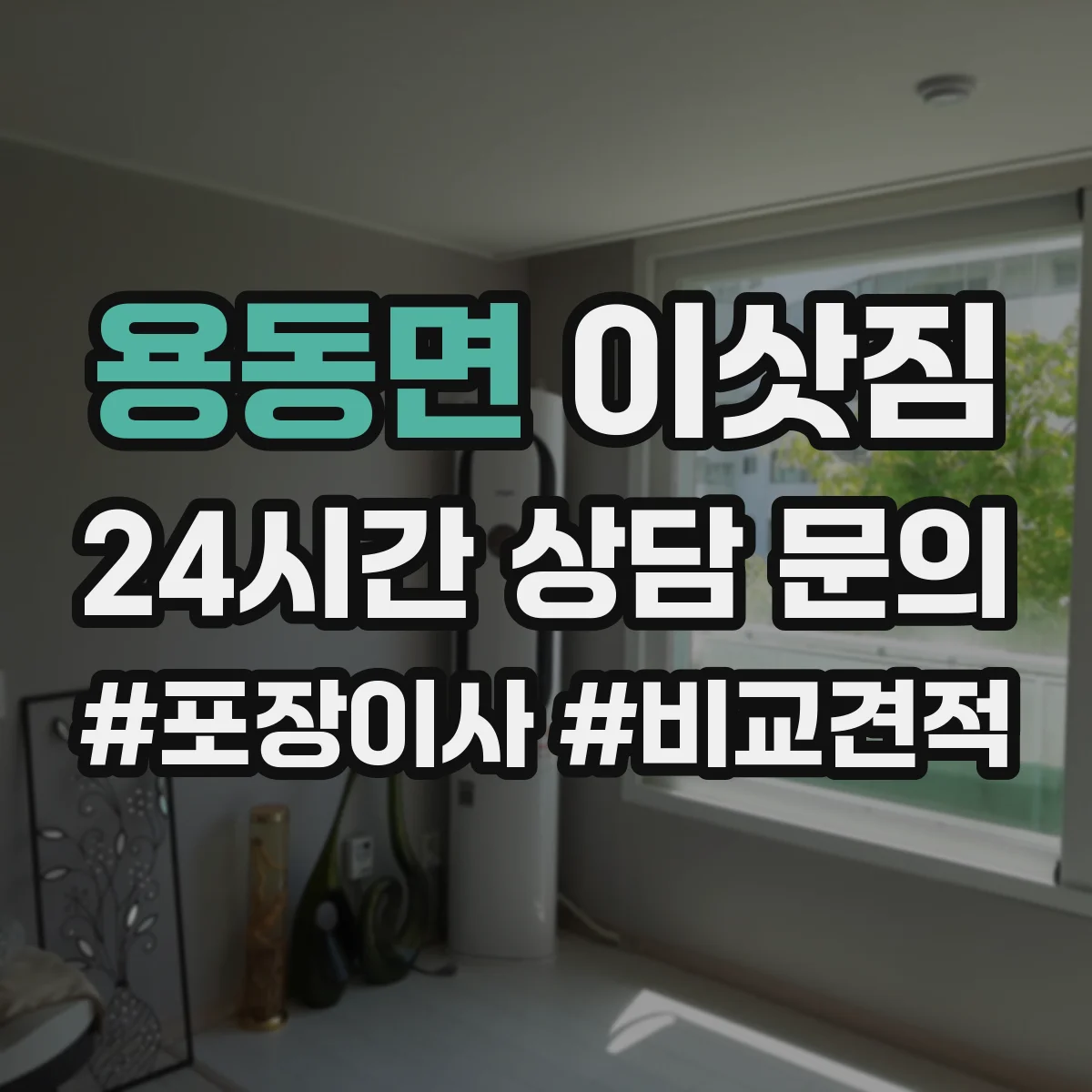 용동면 이삿짐