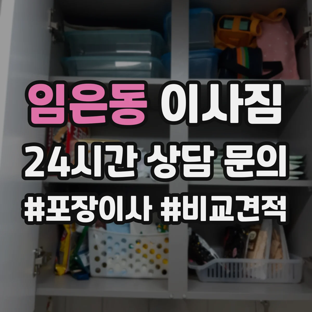 임은동 이사짐