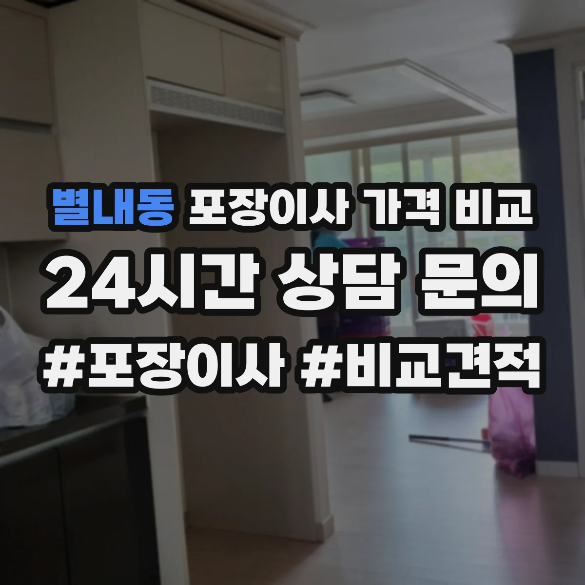 별내동 포장이사 가격 비교