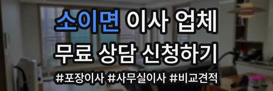 소이면 이사 업체