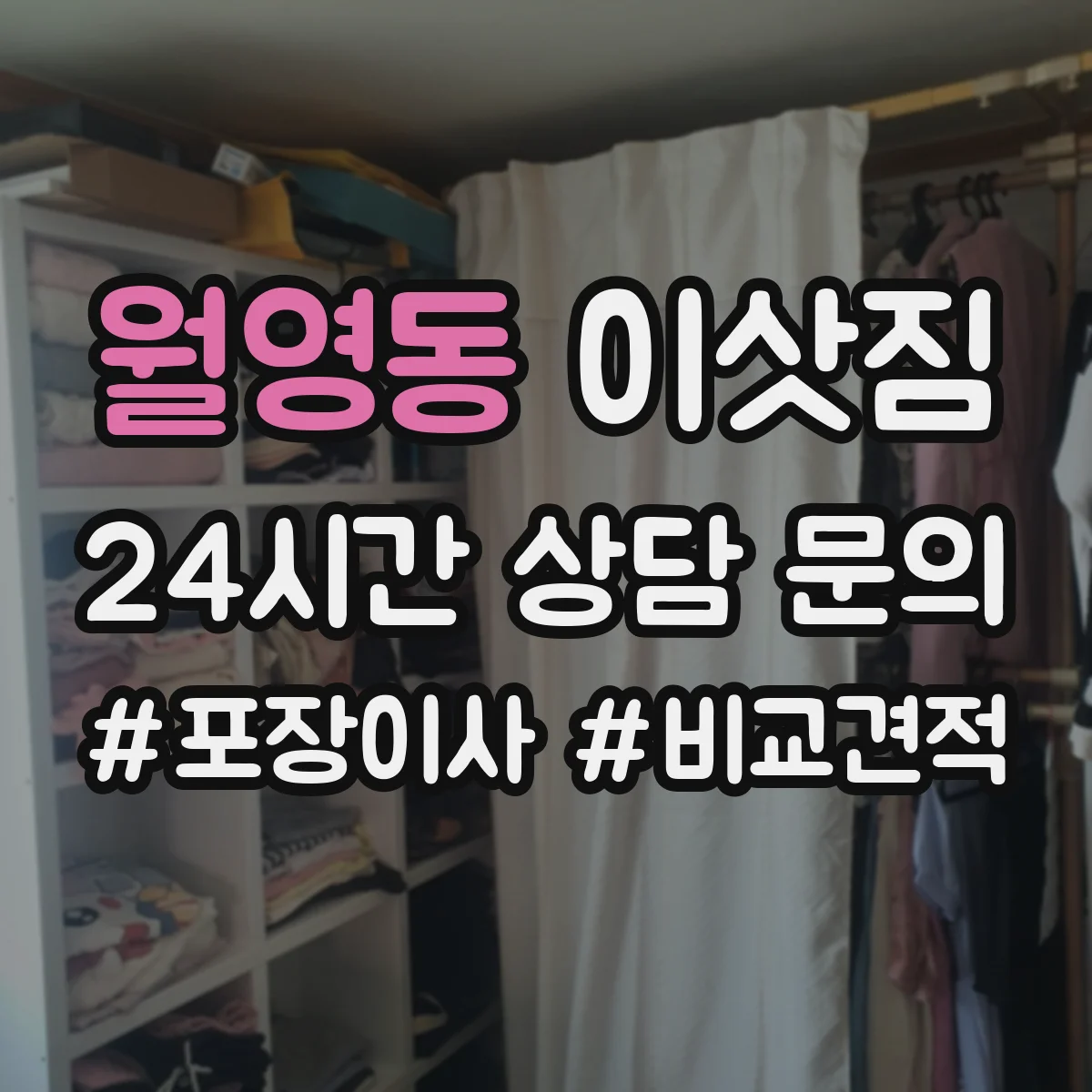 월영동 이삿짐