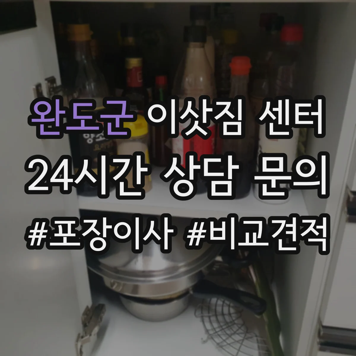 완도군 이삿짐 센터