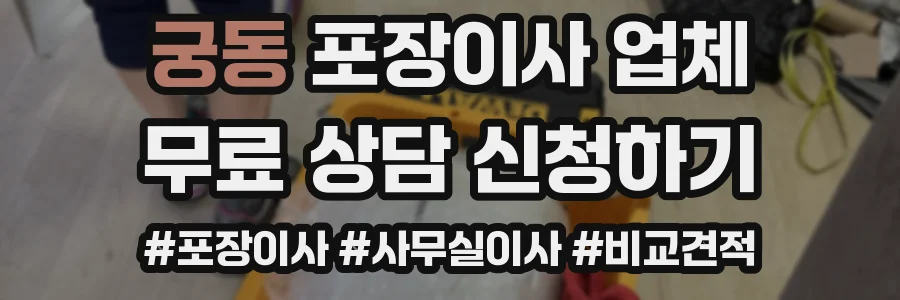 궁동 포장이사 업체
