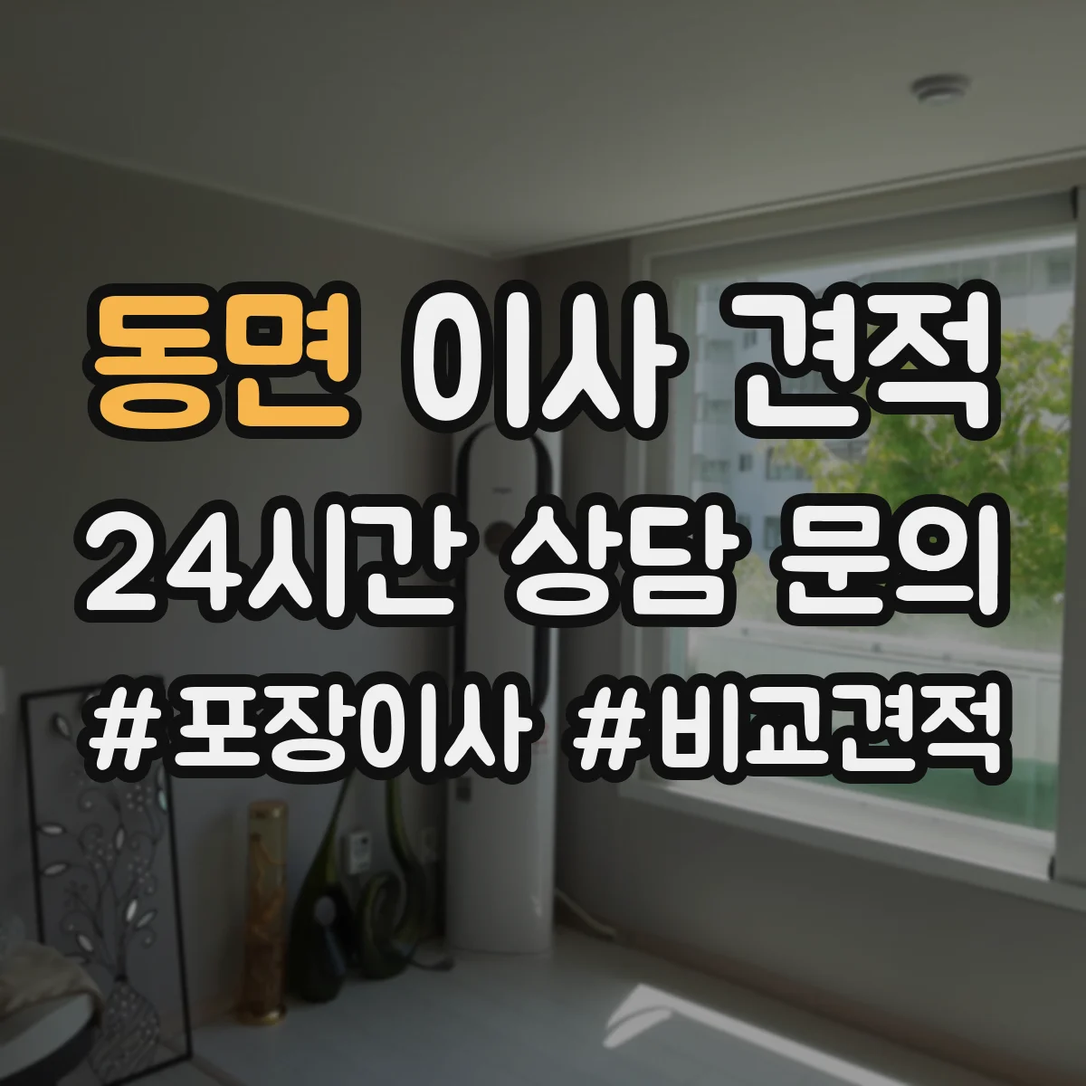동면 이사 견적