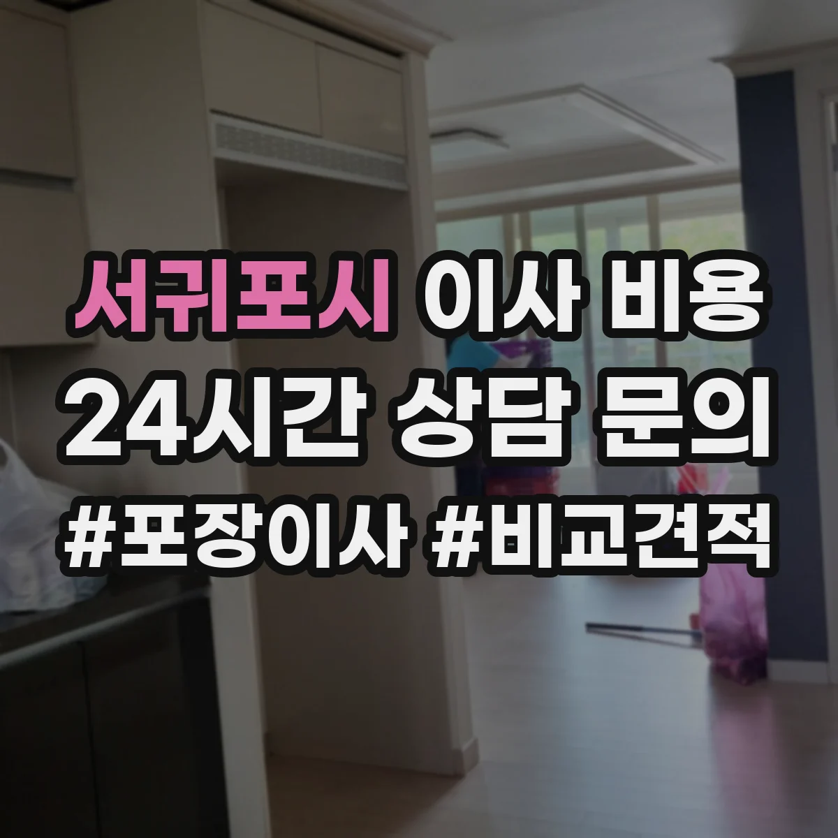 서귀포시 이사 비용