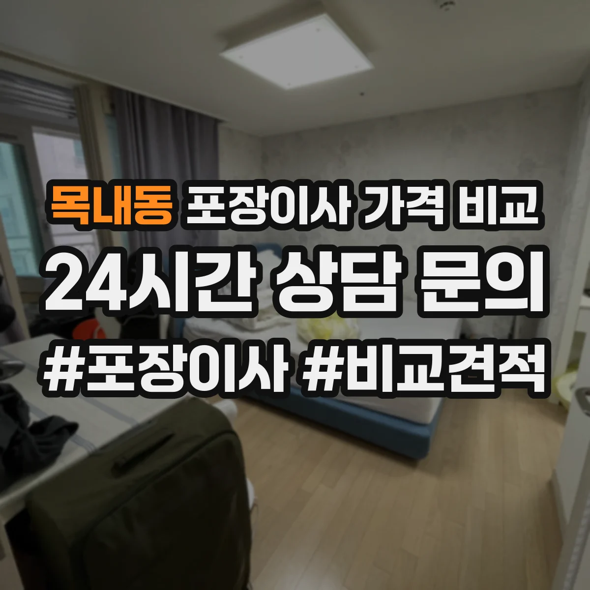목내동 포장이사 가격 비교