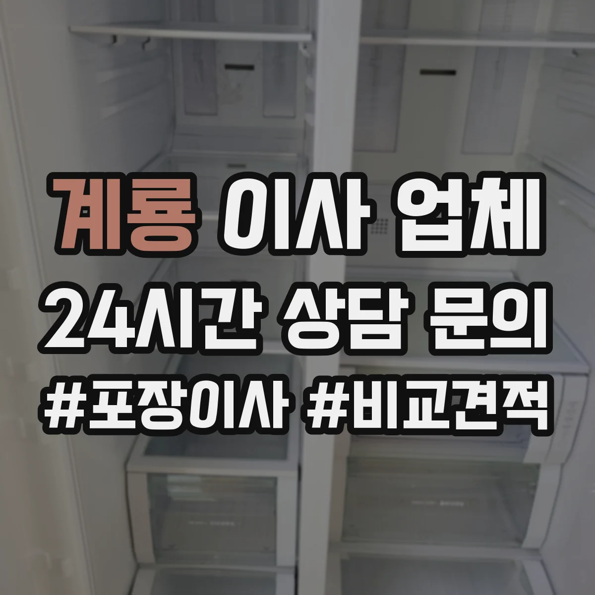 계룡 이사 업체