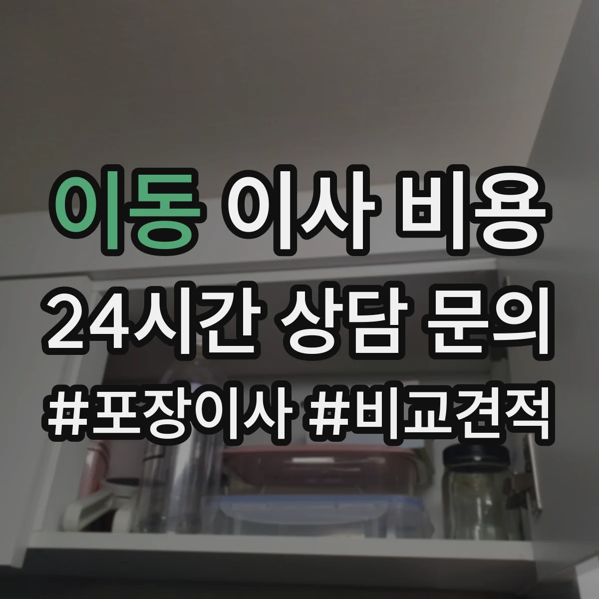 이동 이사 비용