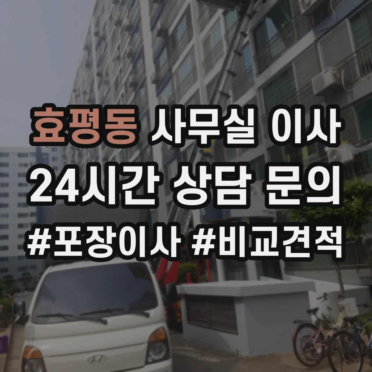 효평동 사무실 이사