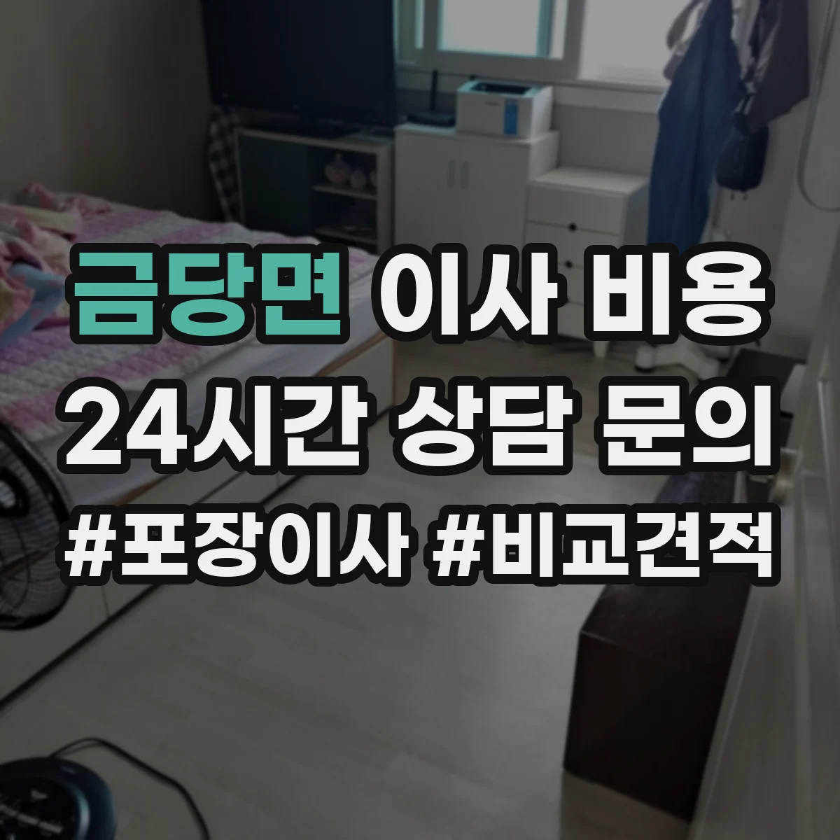 금당면 이사 비용