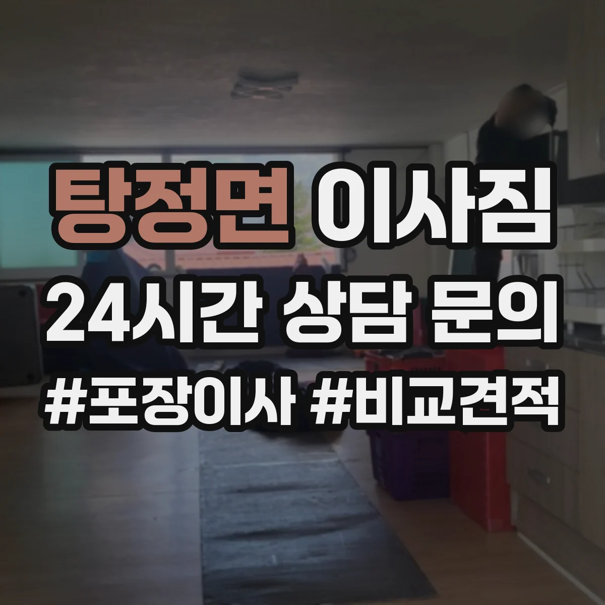탕정면 이사짐