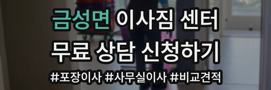 금성면 이사짐 센터