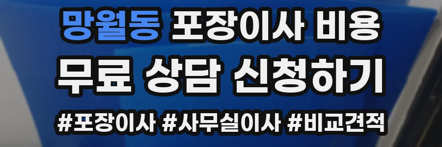 망월동 포장이사 비용