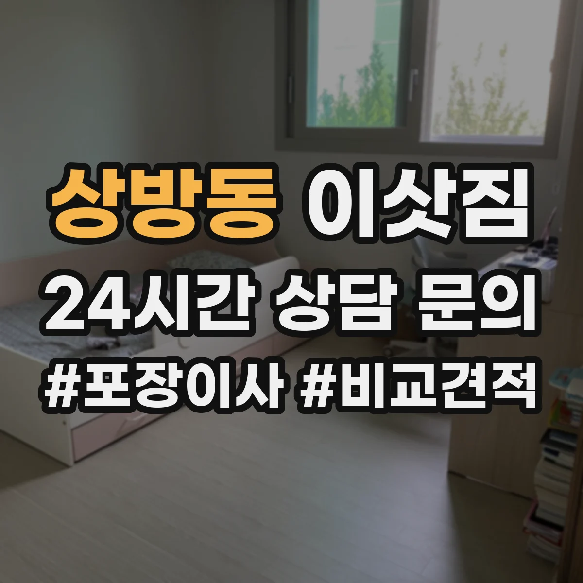 상방동 이삿짐