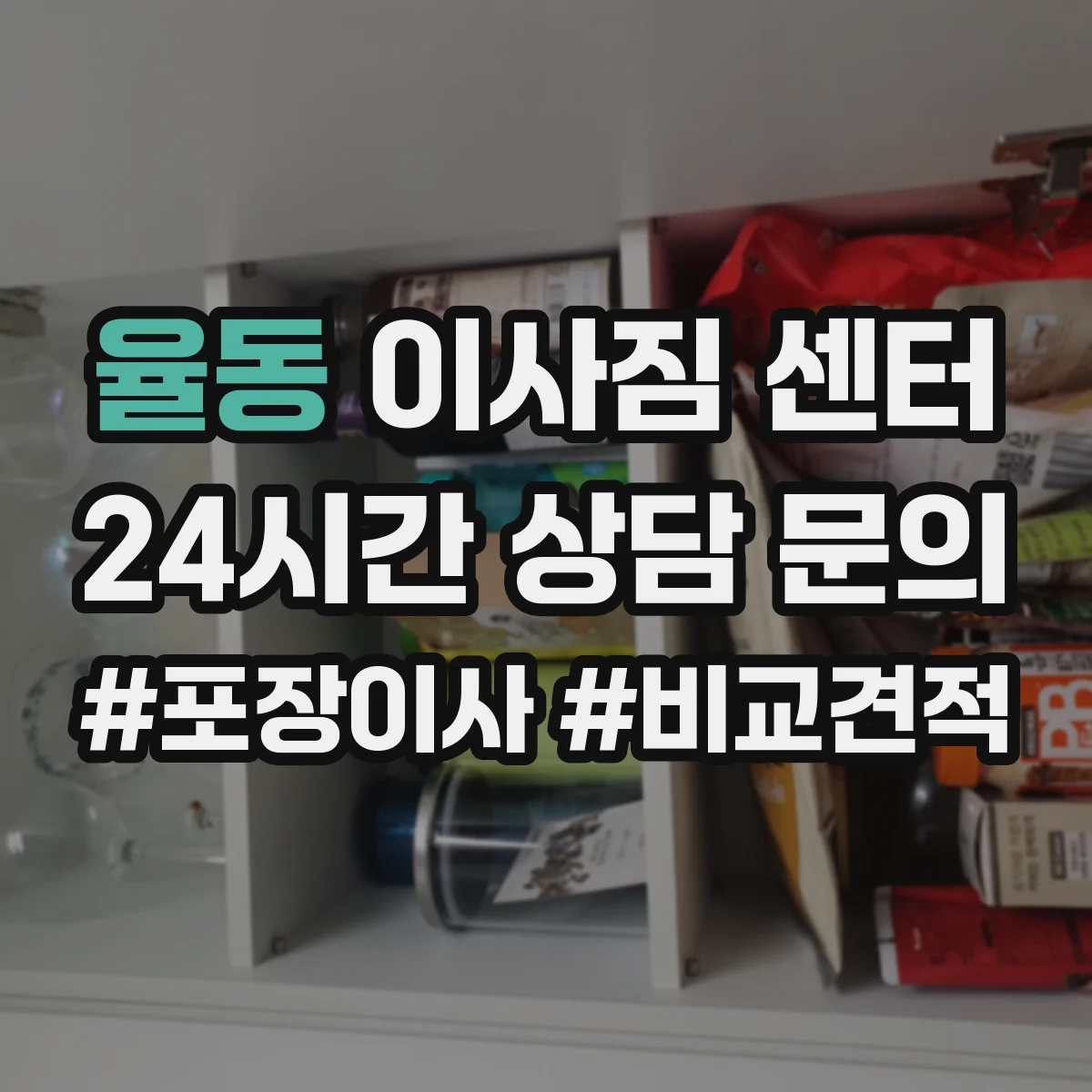 율동 이사짐 센터