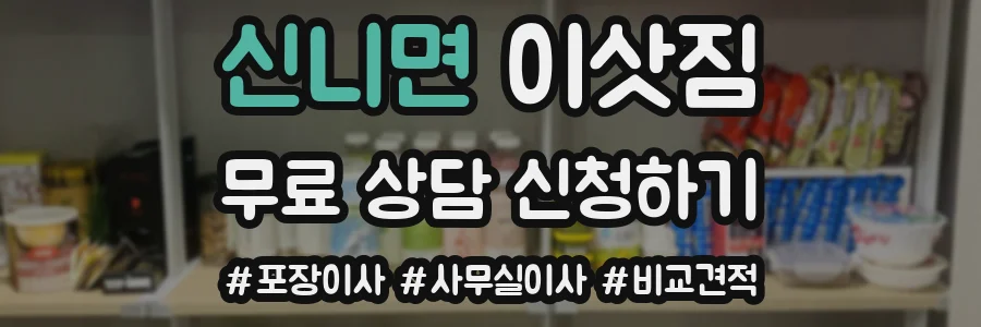 신니면 이삿짐