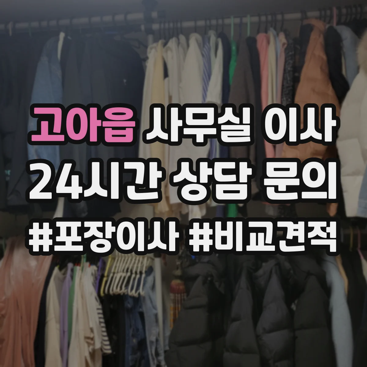 고아읍 사무실 이사