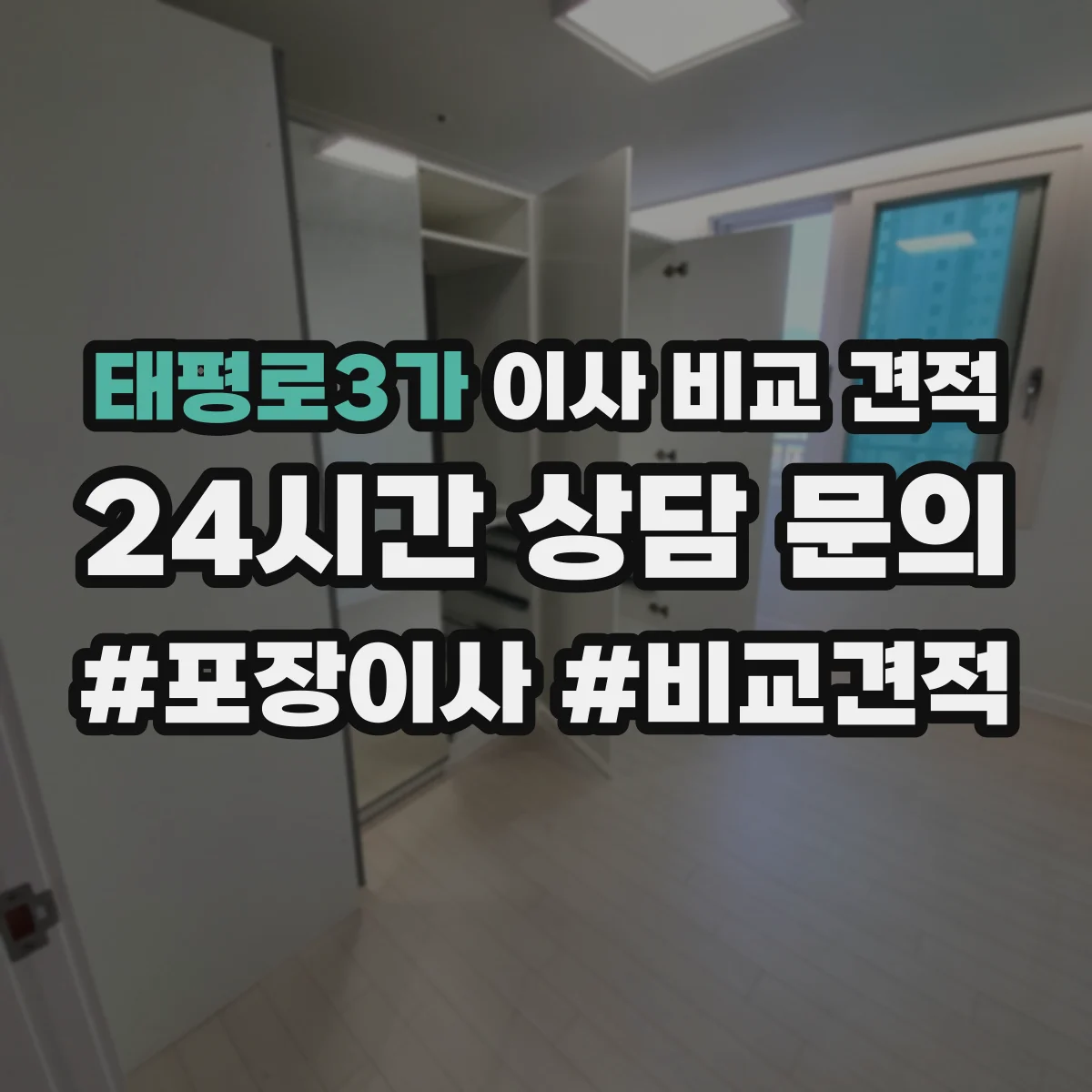 태평로3가 이사 비교 견적