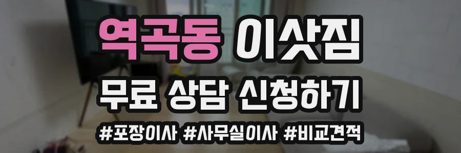 역곡동 이삿짐
