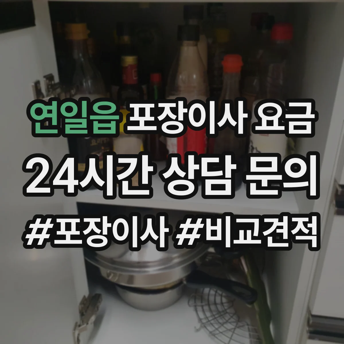 연일읍 포장이사 요금