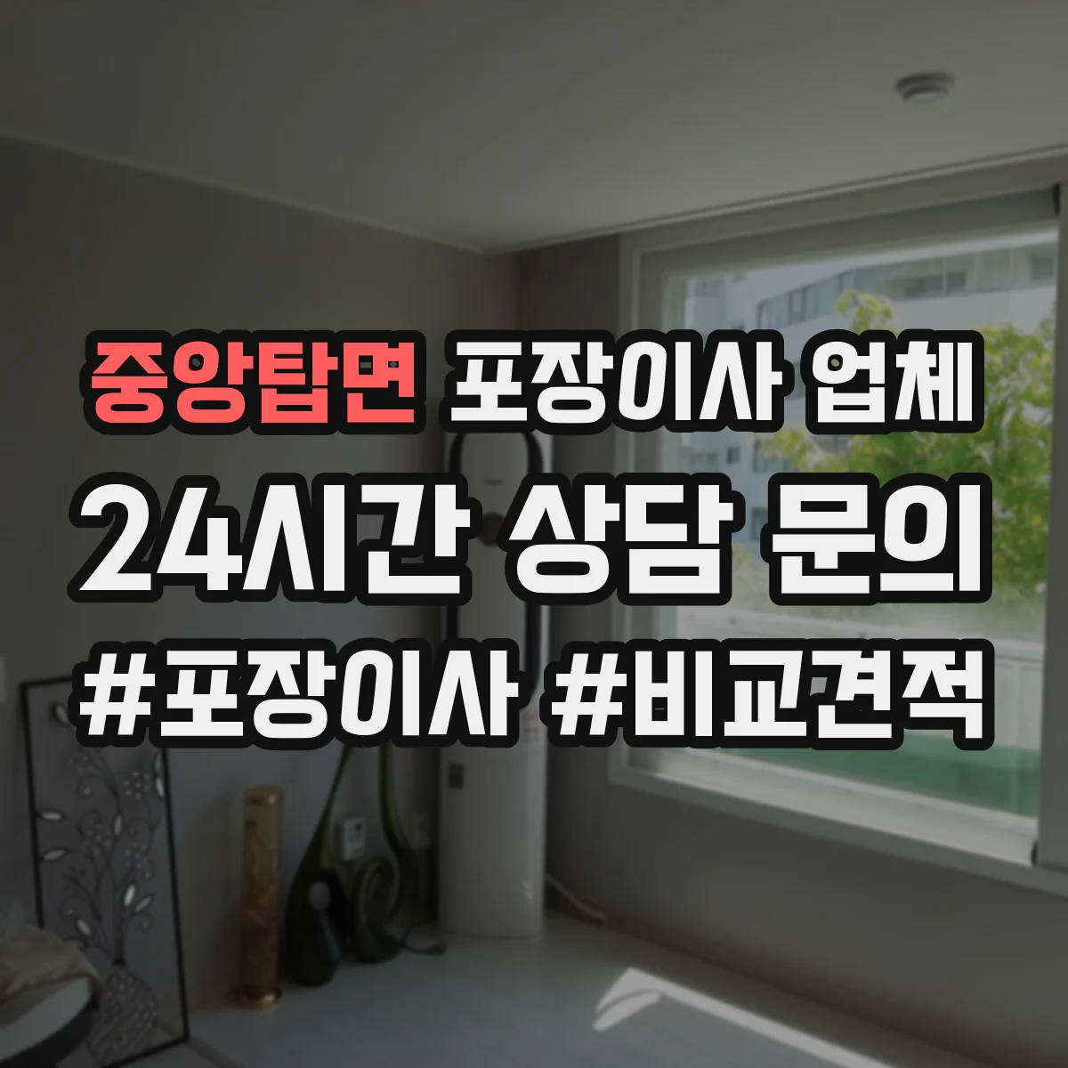 중앙탑면 포장이사 업체