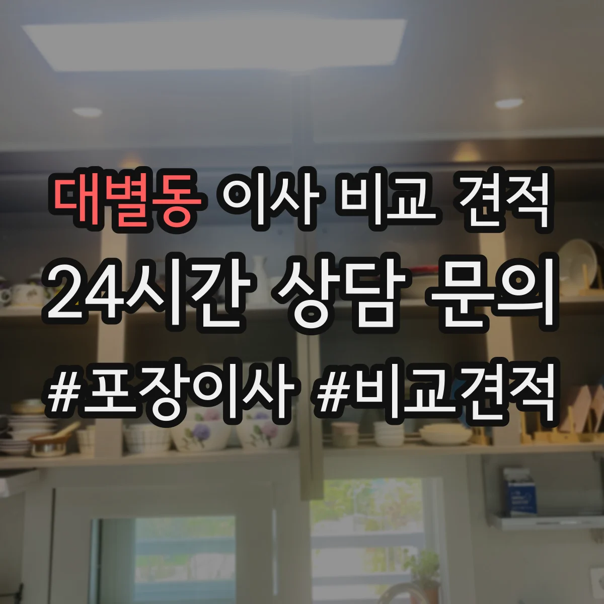 대별동 이사 비교 견적