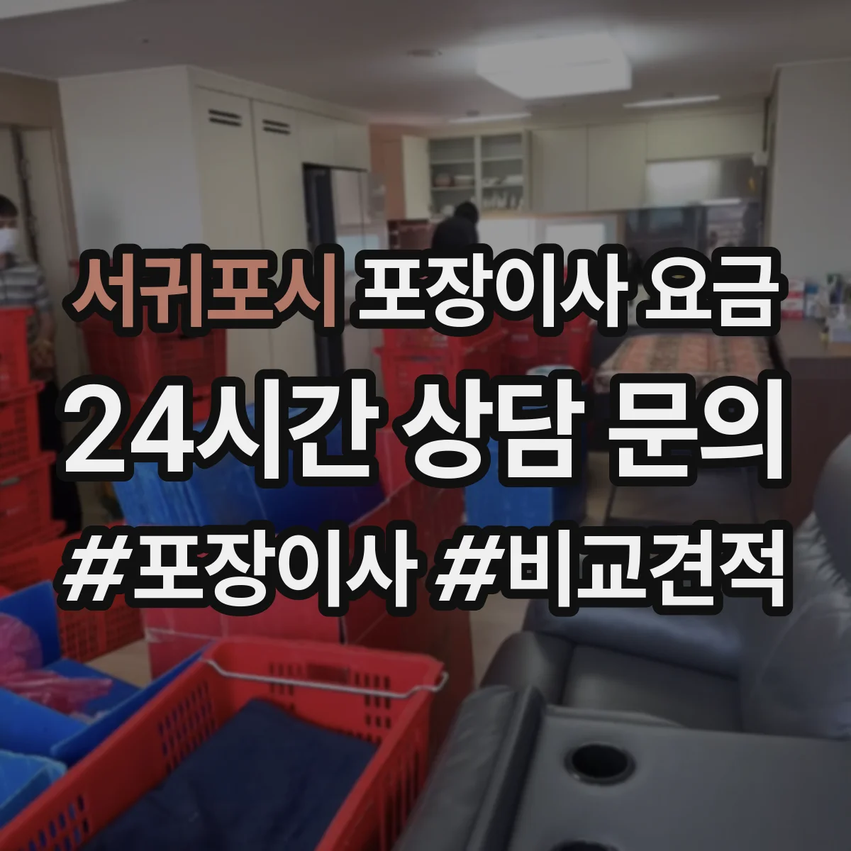 서귀포시 포장이사 요금