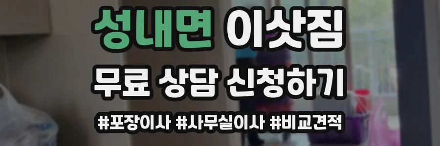 성내면 이삿짐