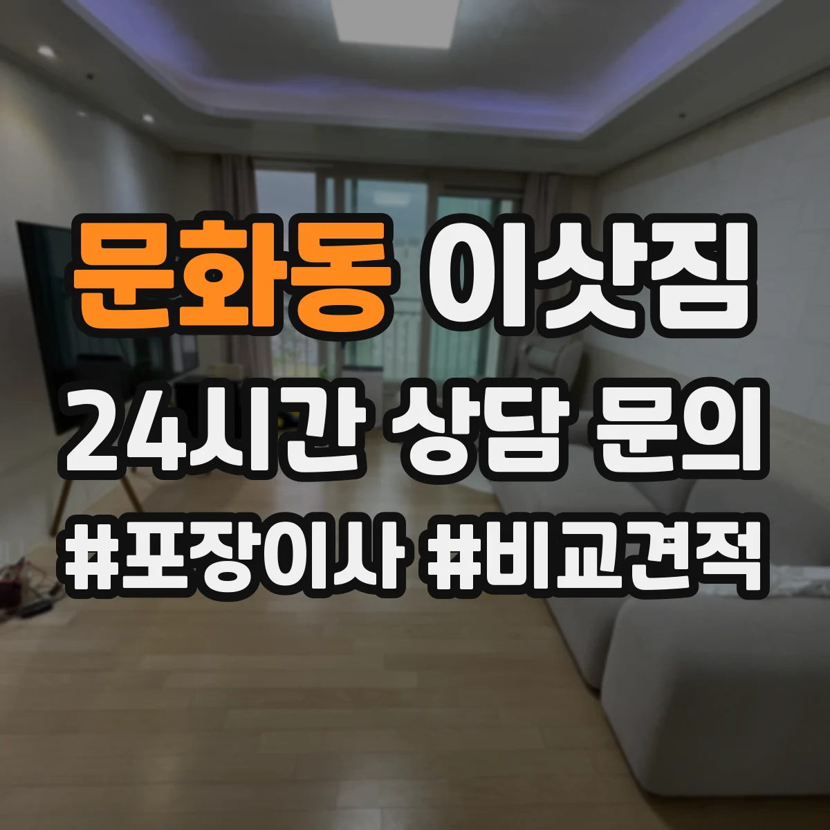 문화동 이삿짐