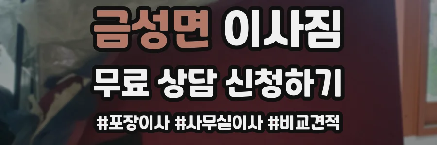 금성면 이사짐