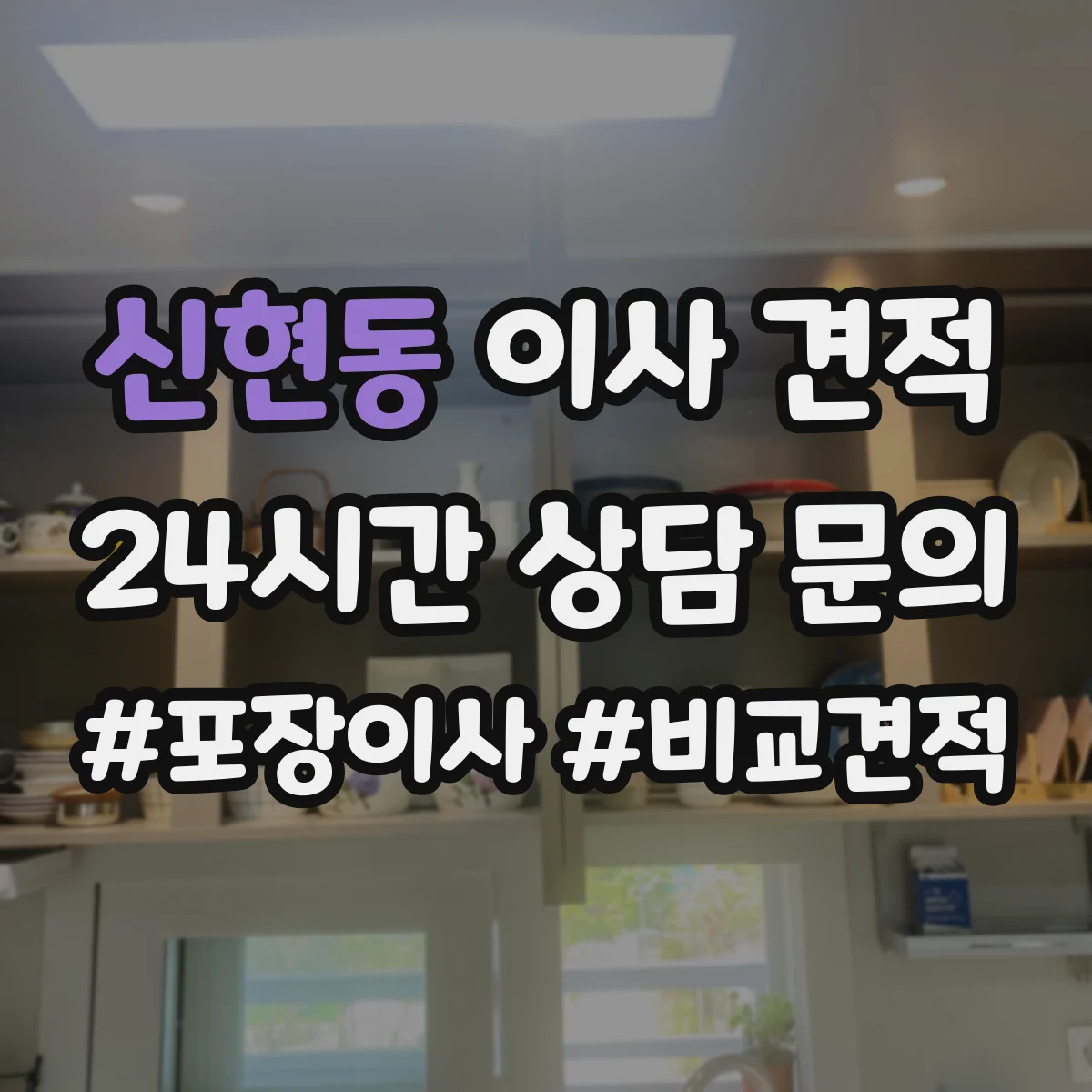 신현동 이사 견적
