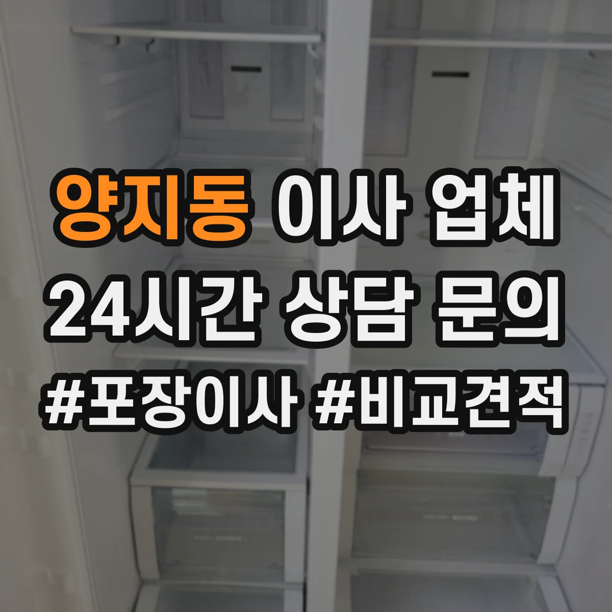 양지동 이사 업체
