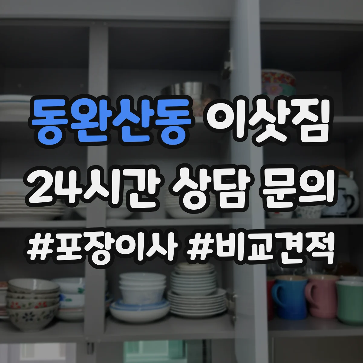 동완산동 이삿짐