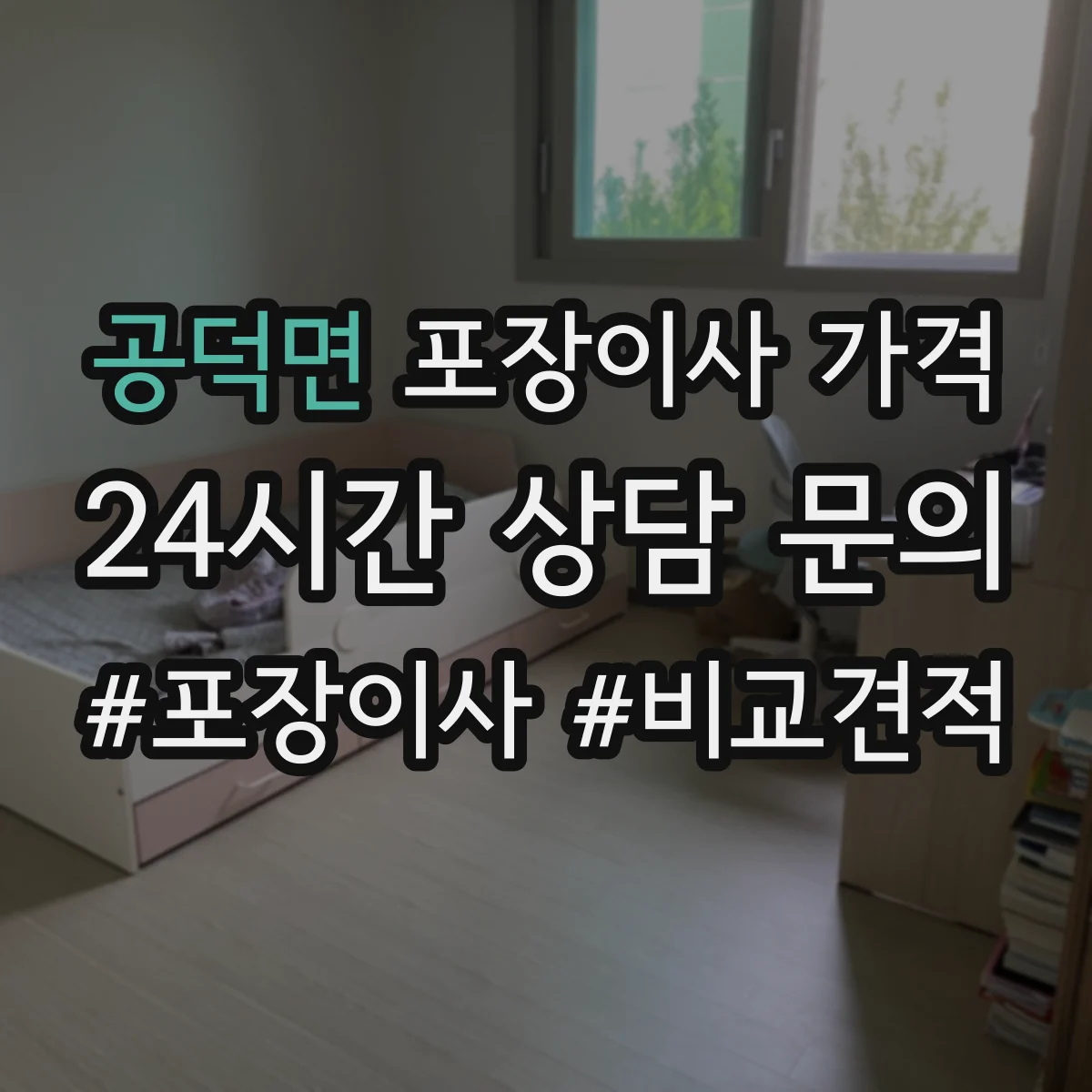 공덕면 포장이사 가격